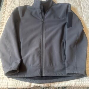 Eddie Bauer Men's Dark Gray Performance Softshell Jacket